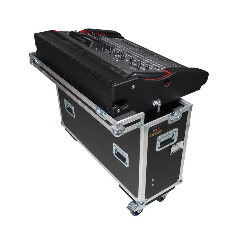 ProX Flip-Ready Hydraulic Console Case For Digital Audio Consoles | Behringer X32 | Fixed