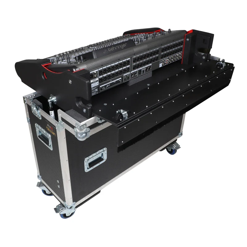 ProX Flip-Ready Hydraulic Console Case For Digital Audio Consoles | Behringer X32 | Fixed