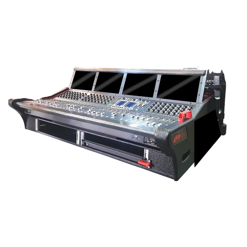 ProX Flip-Ready Hydraulic Console Case For Digital Audio Consoles | Avid Venue S6L-32D | Detachable