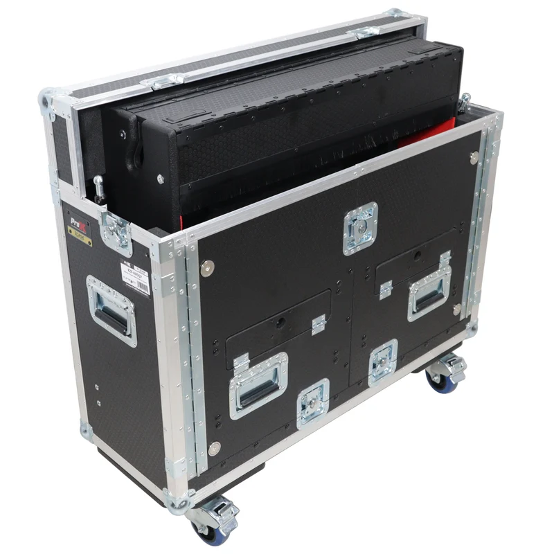 ProX Flip-Ready Hydraulic Console Case For Digital Audio Consoles | Allen & Heath SQ7 | Fixed