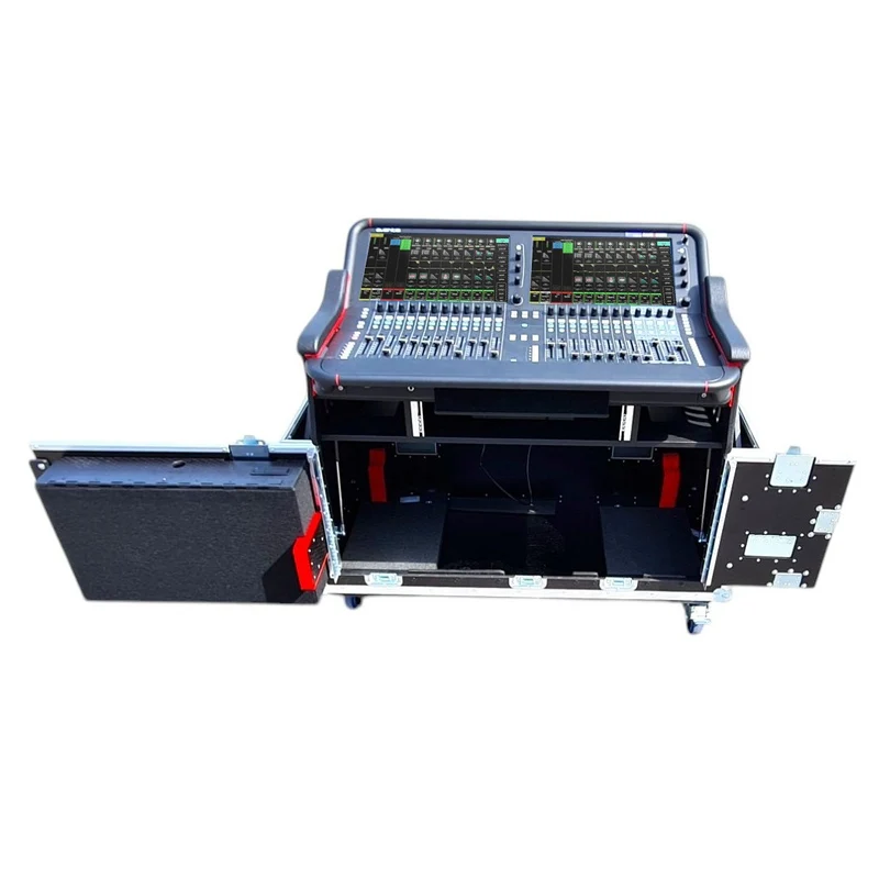 ProX Flip-Ready Hydraulic Console Case For Digital Audio Consoles | Allen & Heath AVANTIS | Fixed