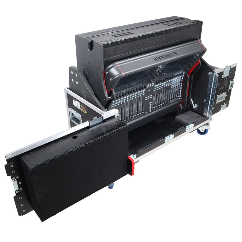 ProX Flip-Ready Hydraulic Console Case For Digital Audio Consoles | Allen & Heath AVANTIS | Fixed