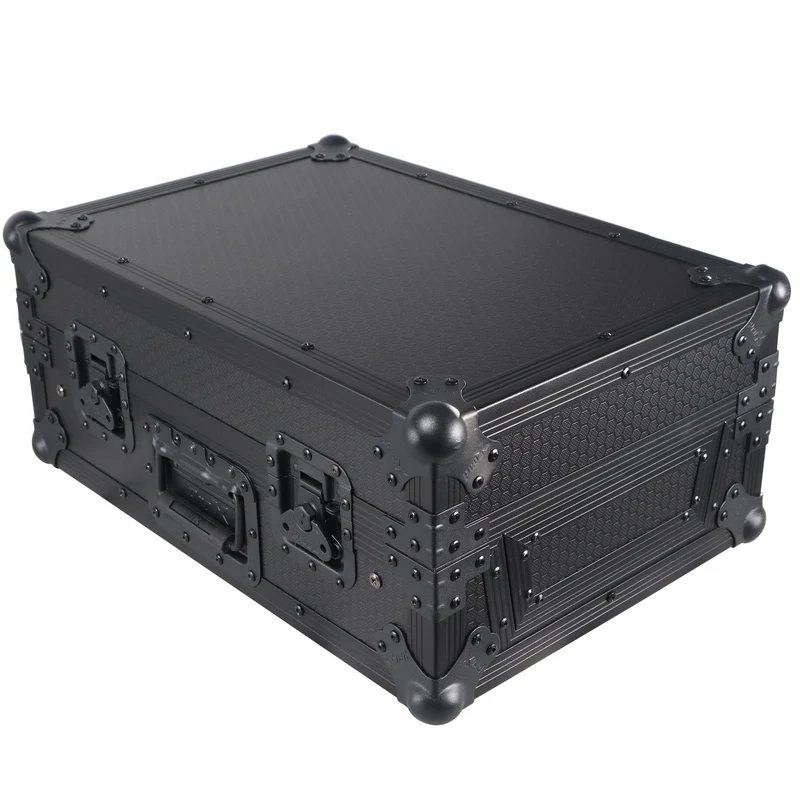 ProX Flight Case for Rane Seventy DJ Mixer Road Case | Black on Black | With Laptop Shelf