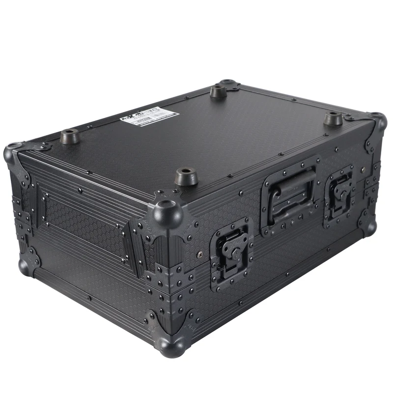 ProX Flight Case for Rane Seventy DJ Mixer Road Case | Black on Black | With Laptop Shelf
