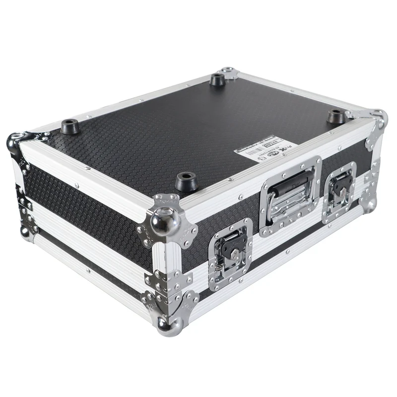 ProX Flight Case for Rane 12 DJ Control System ATA Road Case | Silver on Black