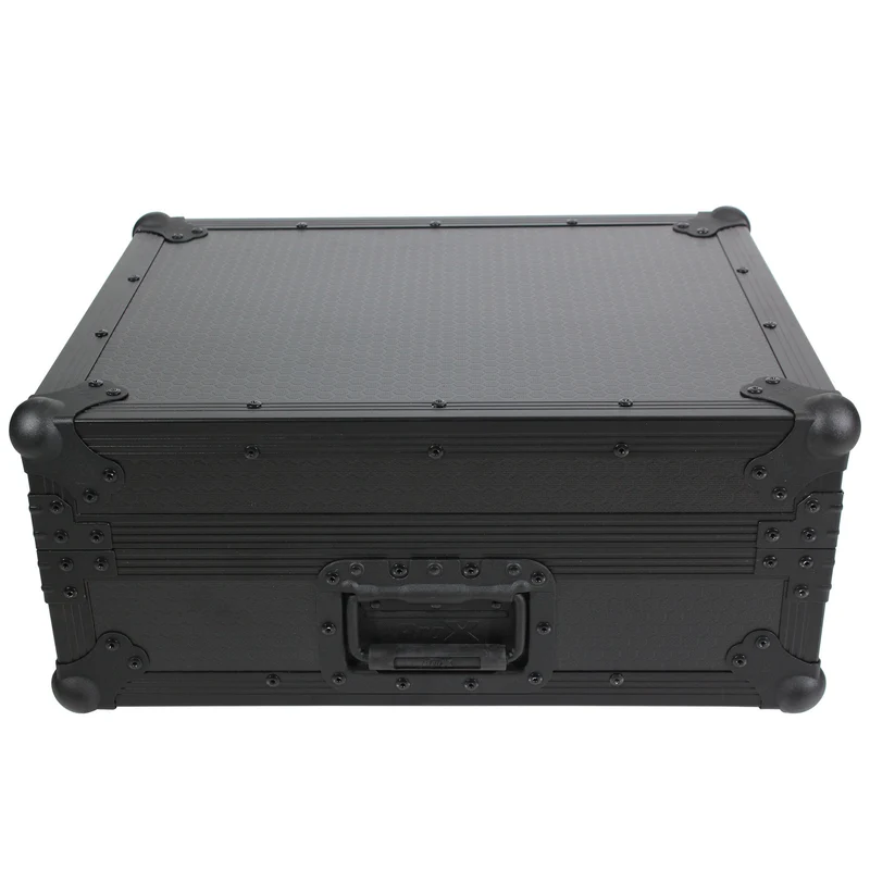 ProX Flight Case for Turntable - Universal W-Foam Kit | Black on Black