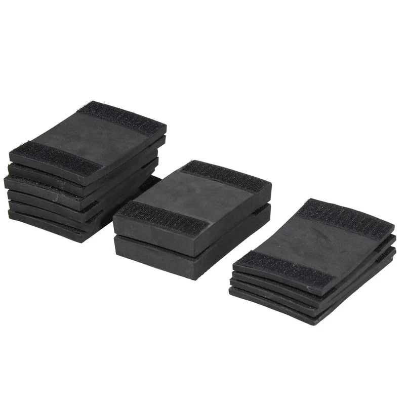 ProX Flight Case for Turntable - Universal W-Foam Kit | Black on Black