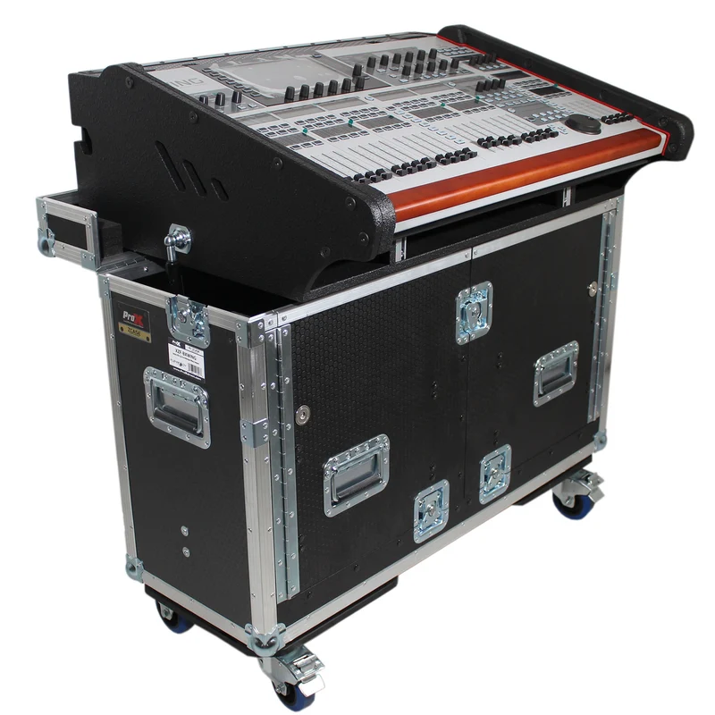 ProX Flip-Ready Hydraulic Console Case For Digital Audio Consoles | Behringer Wing | Fixed