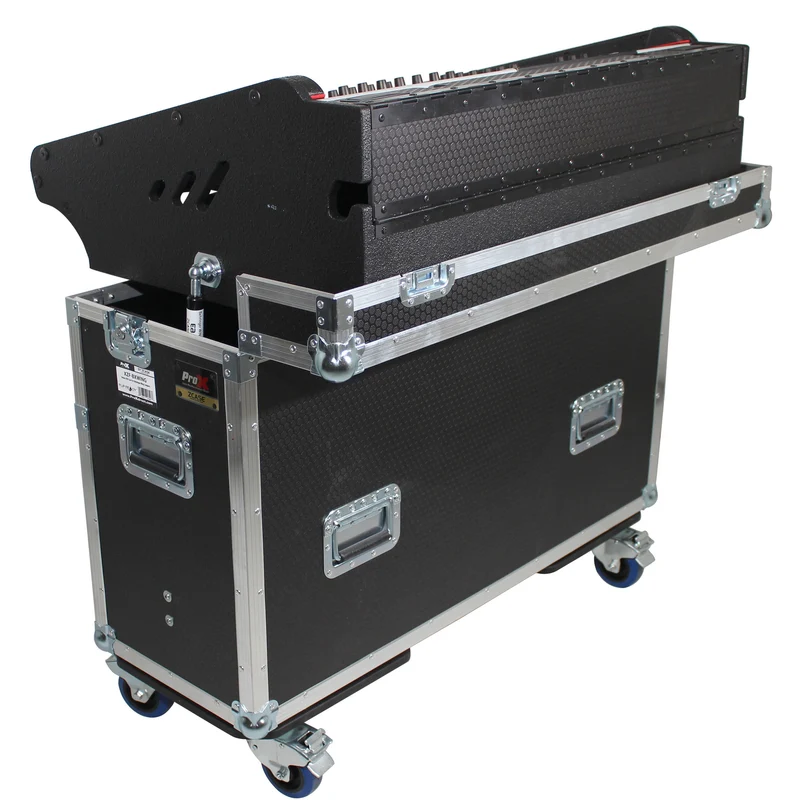 ProX Flip-Ready Hydraulic Console Case For Digital Audio Consoles | Behringer Wing | Fixed