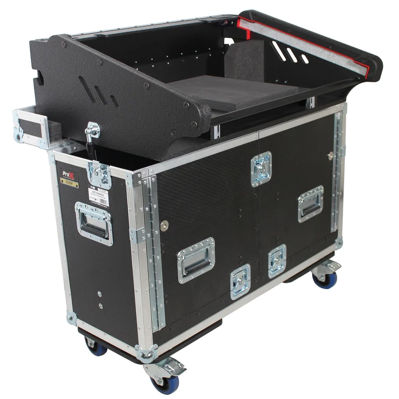 ProX Flip-Ready Hydraulic Console Case For Digital Audio Consoles | Behringer Wing | Fixed
