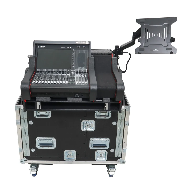 ProX Flip-Ready Hydraulic Console Case For Digital Audio Consoles | Yamaha DM7-EX Compact | Fixed