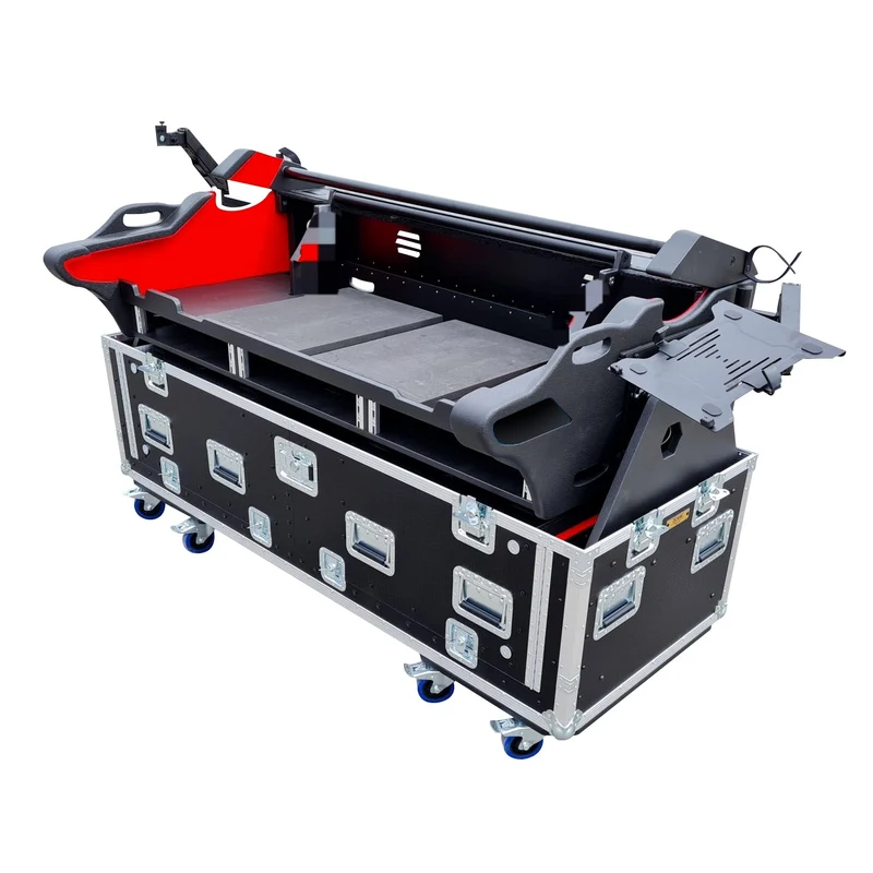 ProX Flip-Ready Hydraulic Console Case For Digital Audio Consoles | DiGiCo Quantum 338