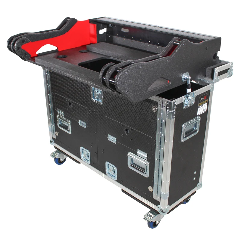 ProX Flip-Ready Hydraulic Console Case For Digital Audio Consoles | ChamSys MagicQ MQ250 | Fixed
