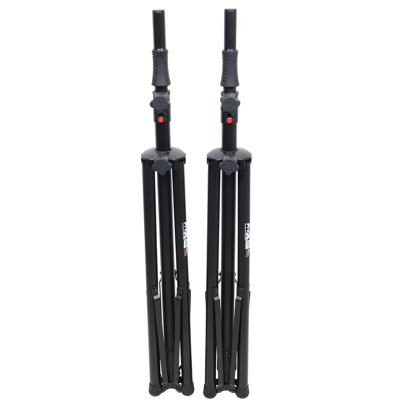 ProX Air-Powered Heavy Duty Speaker Tripod Stand | Set of 2 With Bag | 110 lb | 51"-76"
