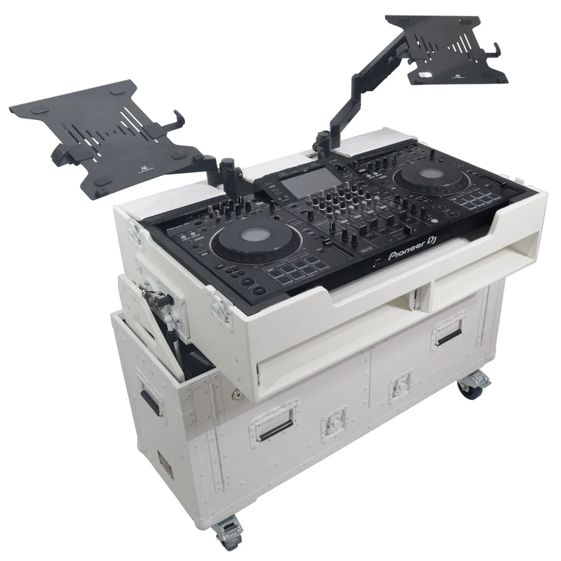 ProX Flip-Ready Hydraulic Console Case For Digital Audio Consoles | Pioneer DDJ-REV7/XDJ-XZ/DDJ-1000/SZ2/SX3 | Fixed