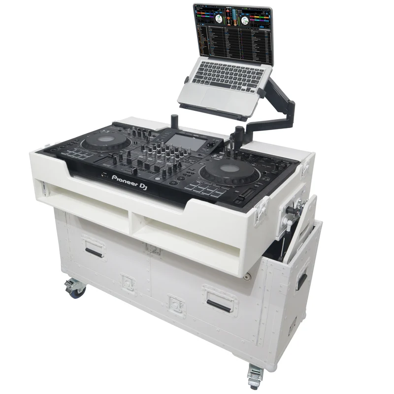 ProX Flip-Ready Hydraulic Console Case For Digital Audio Consoles | Pioneer DDJ-REV7/XDJ-XZ/DDJ-1000/SZ2/SX3 | Fixed