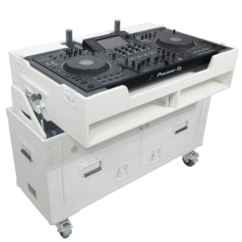 ProX Flip-Ready Hydraulic Console Case For Digital Audio Consoles | Pioneer DDJ-REV7/XDJ-XZ/DDJ-1000/SZ2/SX3 | Fixed