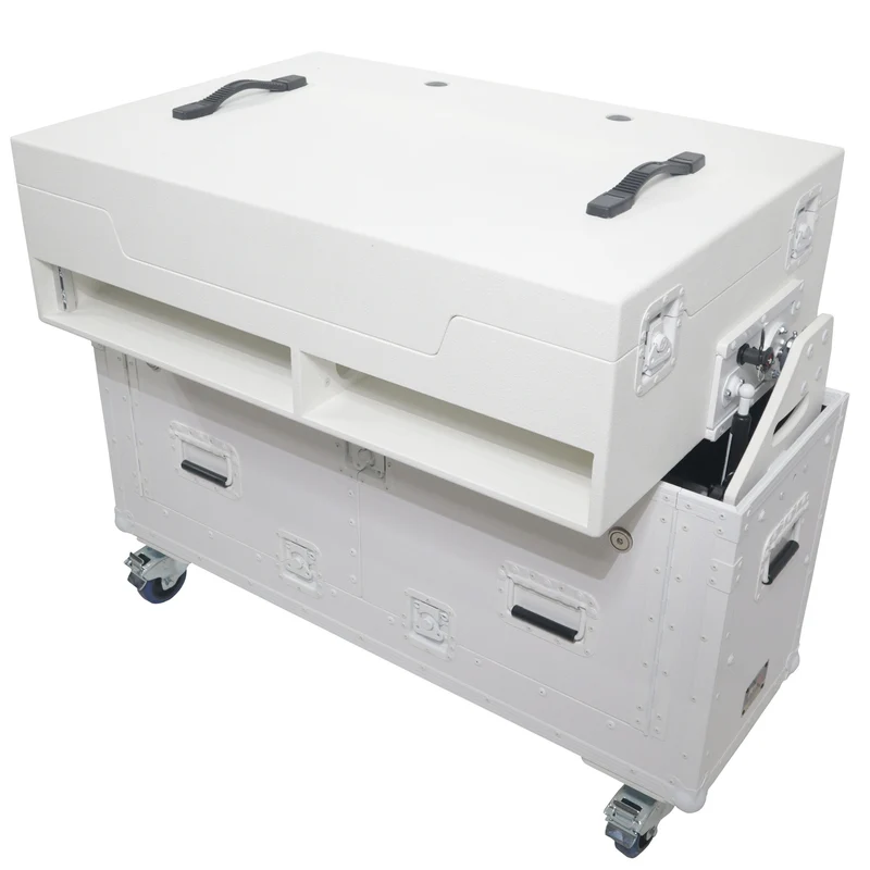 ProX Flip-Ready Hydraulic Console Case For Digital Audio Consoles | Pioneer DDJ-REV7/XDJ-XZ/DDJ-1000/SZ2/SX3 | Fixed