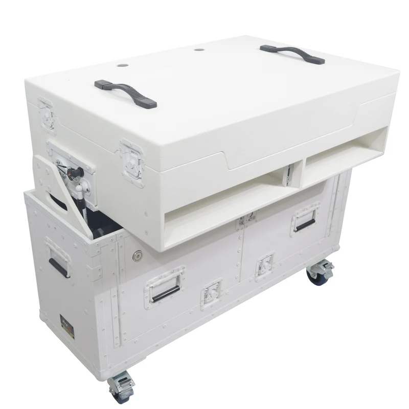 ProX Flip-Ready Hydraulic Console Case For Digital Audio Consoles | Pioneer DDJ-REV7/XDJ-XZ/DDJ-1000/SZ2/SX3 | Fixed