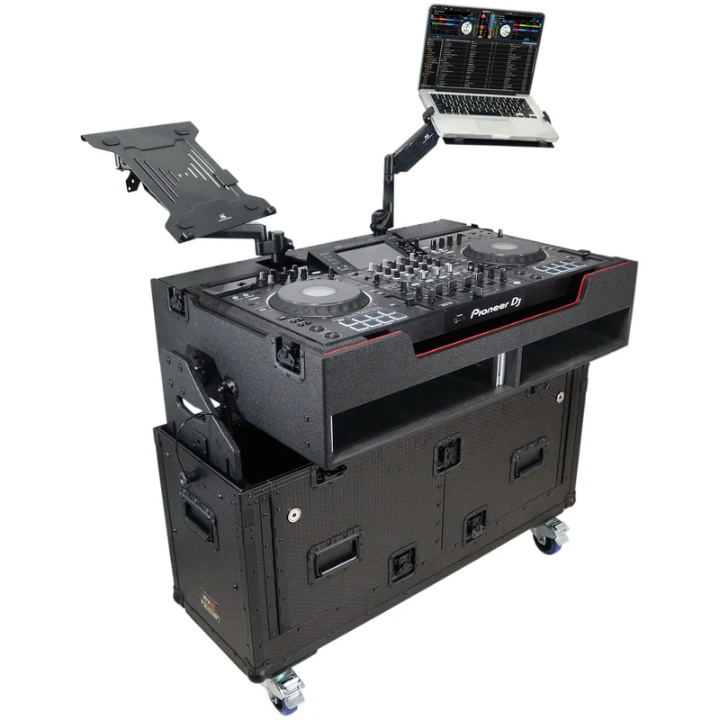 ProX Flip-Ready Hydraulic Console Case For Digital Audio Consoles | Pioneer DDJ-REV7/XDJ-XZ/Opus Quad | Fixed