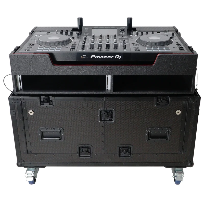 ProX Flip-Ready Hydraulic Console Case For Digital Audio Consoles | Pioneer DDJ-REV7/XDJ-XZ/Opus Quad | Fixed