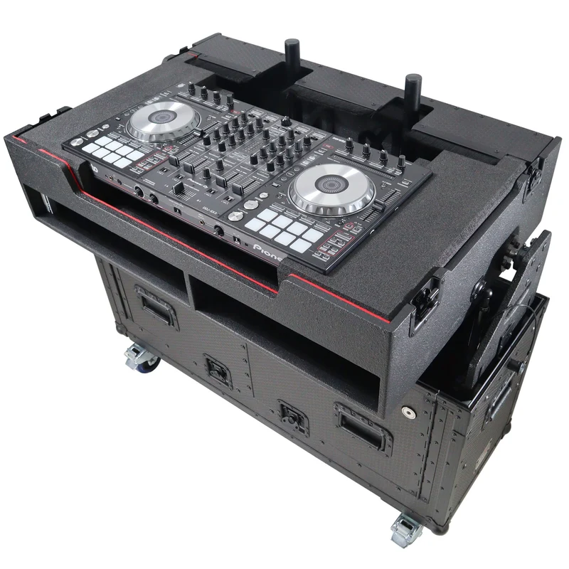 ProX Flip-Ready Hydraulic Console Case For Digital Audio Consoles | Pioneer DDJ-REV7/XDJ-XZ/Opus Quad | Fixed