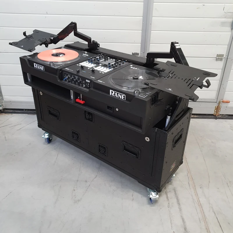 ProX Flip-Ready Hydraulic Console Case For Digital Audio Consoles | Rane Twelve/Seventy/Seventy-Two Series | Fixed