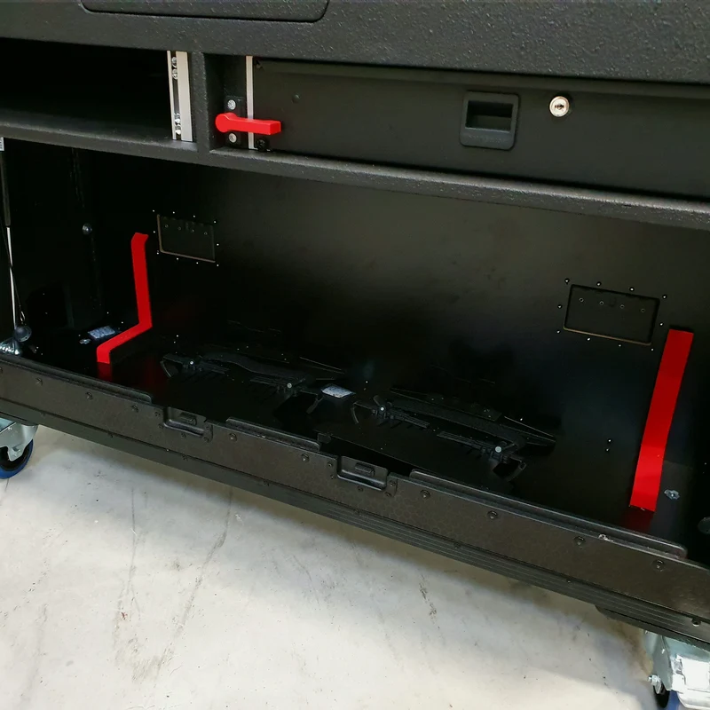 ProX Flip-Ready Hydraulic Console Case For Digital Audio Consoles | Rane Twelve/Seventy/Seventy-Two Series | Fixed