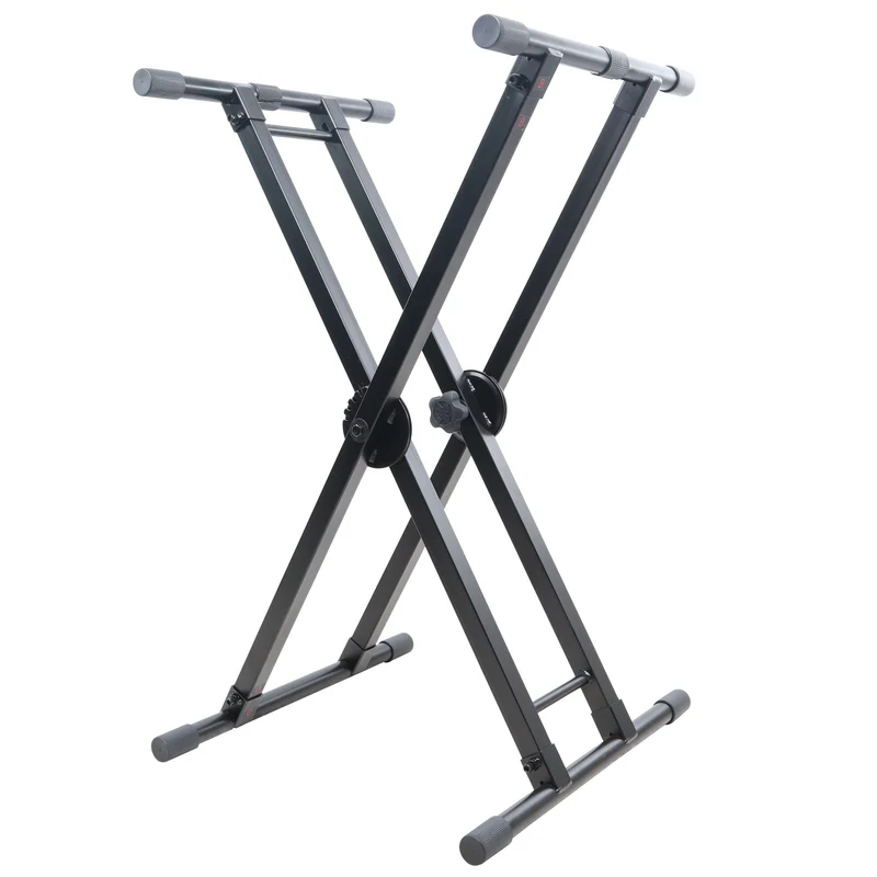 ProX Keyboard Stand Accessories Steel Mesh Work Surface | X-Style Stand with Dual-Locking