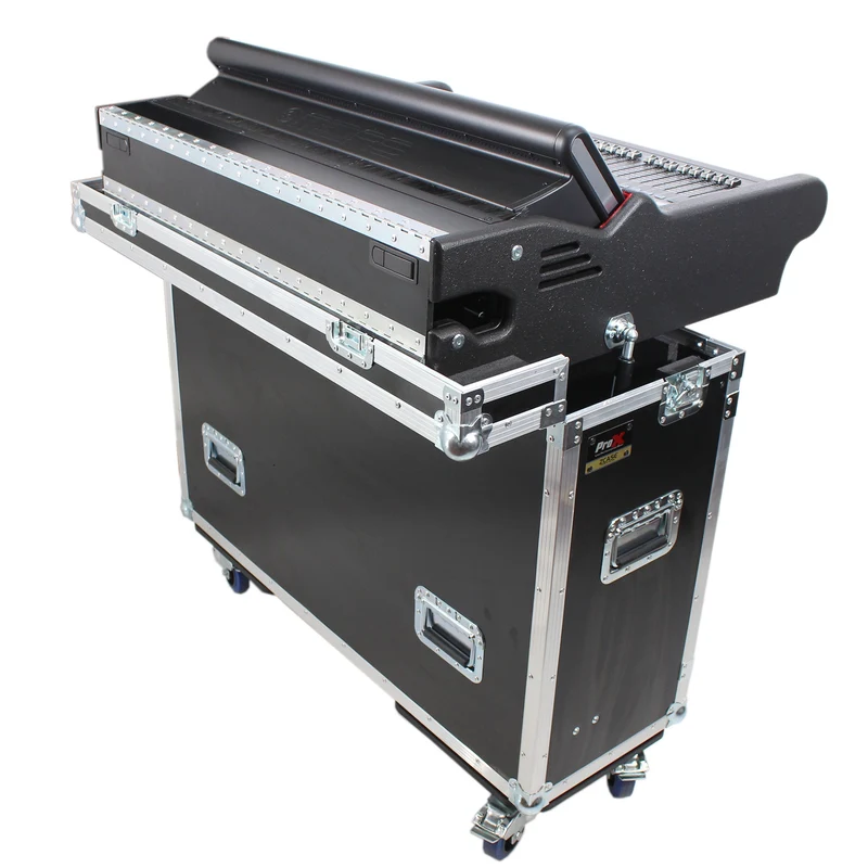 ProX Flip-Ready Hydraulic Console Case For Digital Audio Consoles | Midas M32 | Fixed