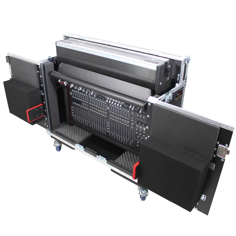 ProX Flip-Ready Hydraulic Console Case For Digital Audio Consoles | Midas M32 | Fixed