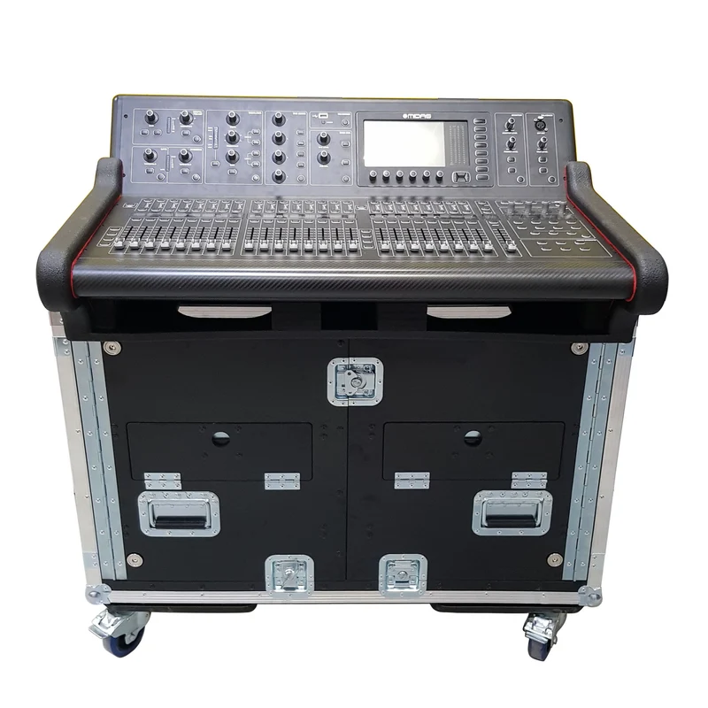 ProX Flip-Ready Hydraulic Console Case For Digital Audio Consoles | Midas M32 | Fixed