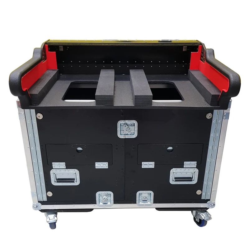 ProX Flip-Ready Hydraulic Console Case For Digital Audio Consoles | Midas M32 | Fixed