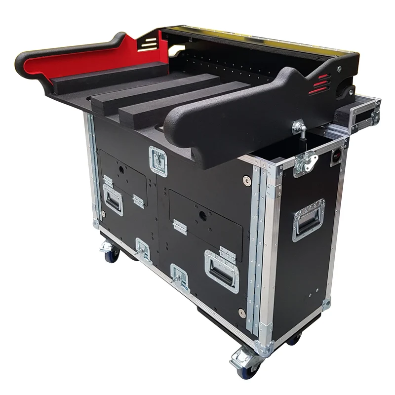 ProX Flip-Ready Hydraulic Console Case For Digital Audio Consoles | Midas M32 | Fixed