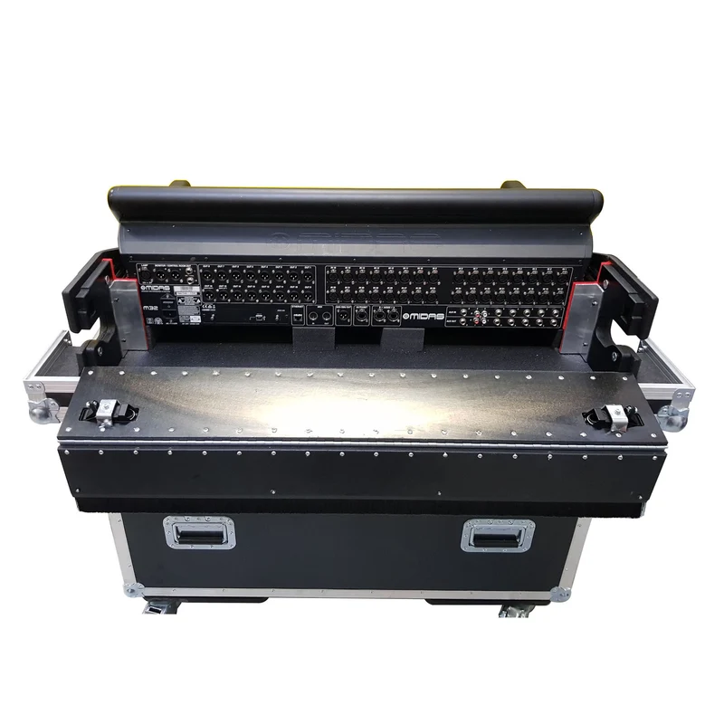ProX Flip-Ready Hydraulic Console Case For Digital Audio Consoles | Midas M32 | Fixed