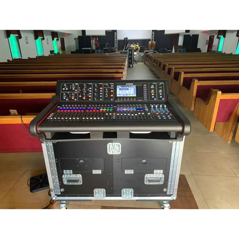 ProX Flip-Ready Hydraulic Console Case For Digital Audio Consoles | Midas M32 | Fixed