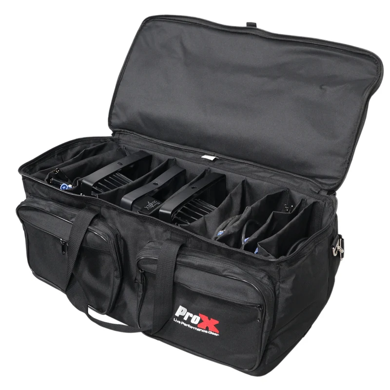 ProX MANO Utility Carry Bag With Dividers For AV Gear | Large