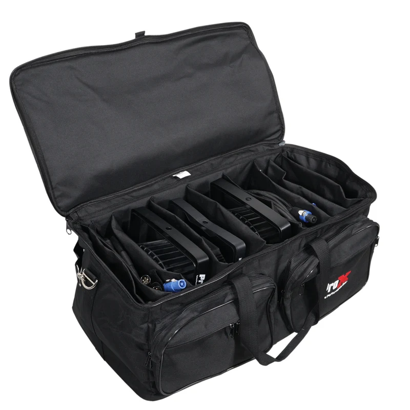 ProX MANO Utility Carry Bag With Dividers For AV Gear | Large