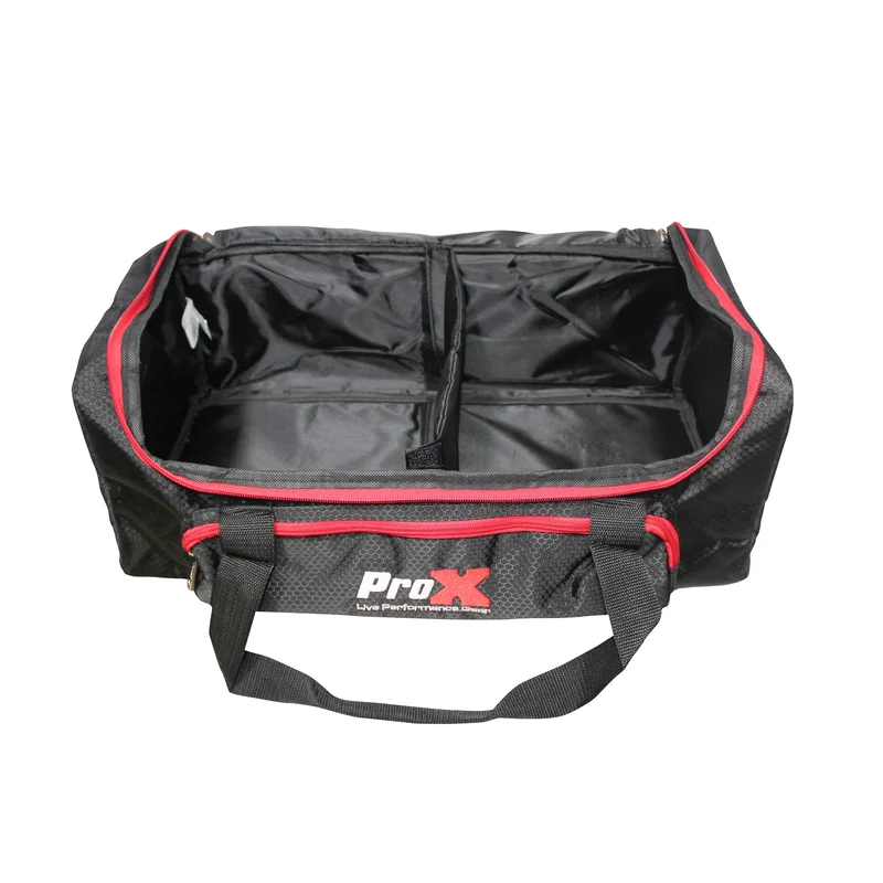 ProX Padded Accessory Bag Nylon Utility Bag for AV Gear | 19 inL x 10.25 inW x 7.75 inH