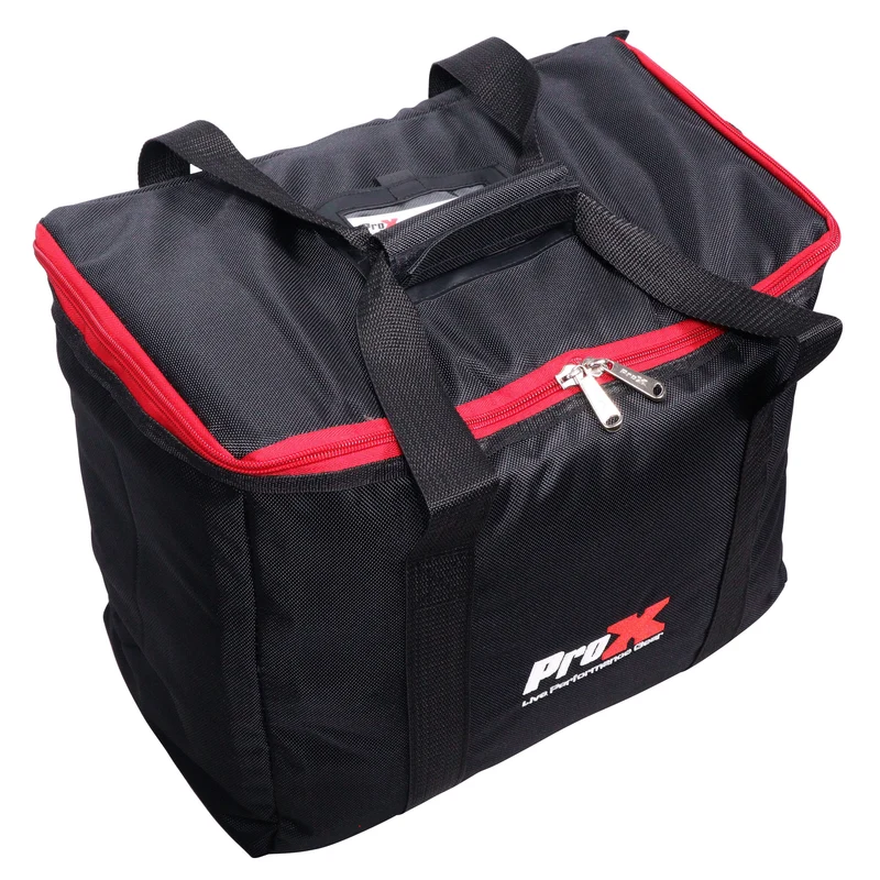 ProX Padded Accessory Bag Nylon Utility Bag for AV Gear | 16 inL x 10 inW x 13 inH