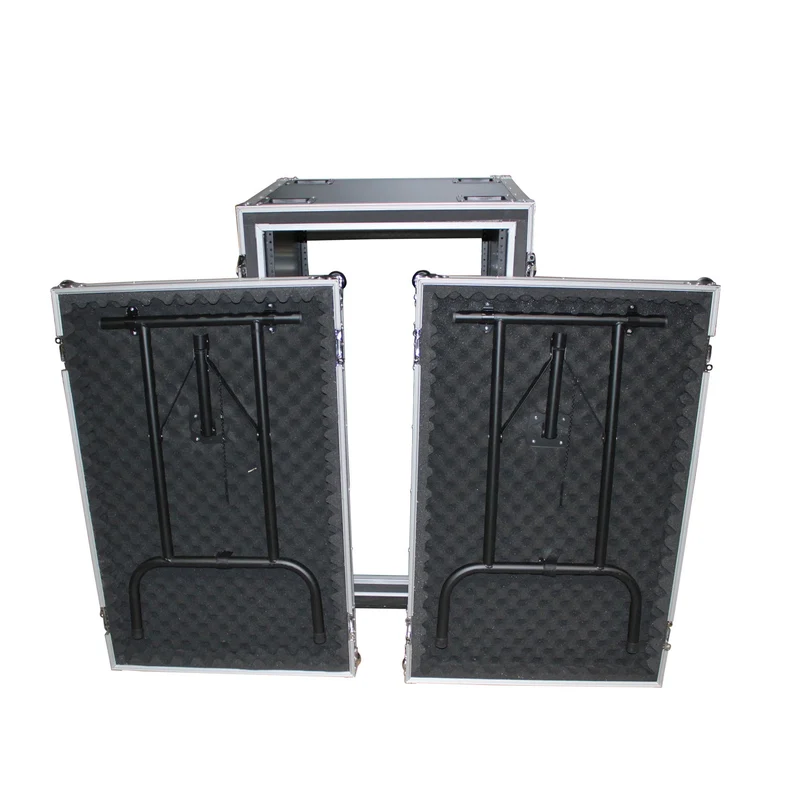 ProX T-16RSPWDST 16U Vertical Shockproof Amp Rack Case With Casters