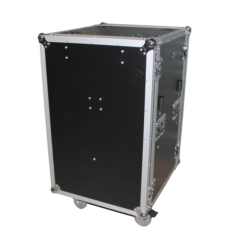 ProX T-18RSPWDST 18U Vertical Shockproof Amp Rack Case With Casters