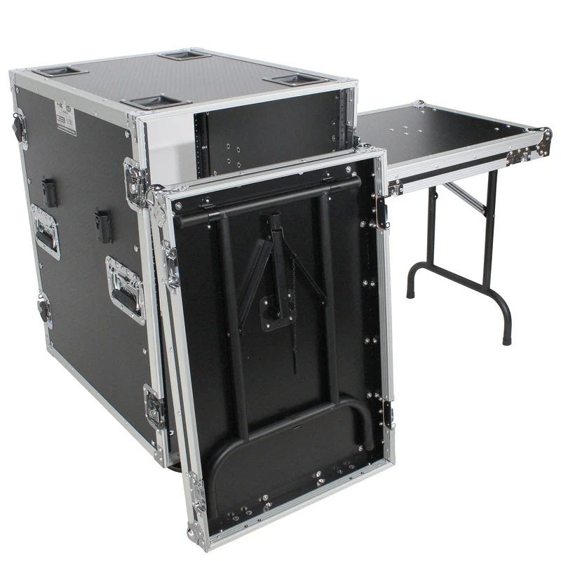 ProX T-16RSS24WDST 16U Rack ATA Flight Case With Side Tables