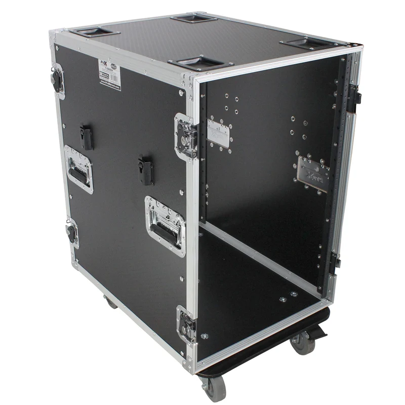 ProX T-16RSS24WDST 16U Rack ATA Flight Case With Side Tables
