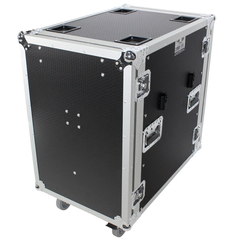ProX T-16RSS24WDST 16U Rack ATA Flight Case With Side Tables