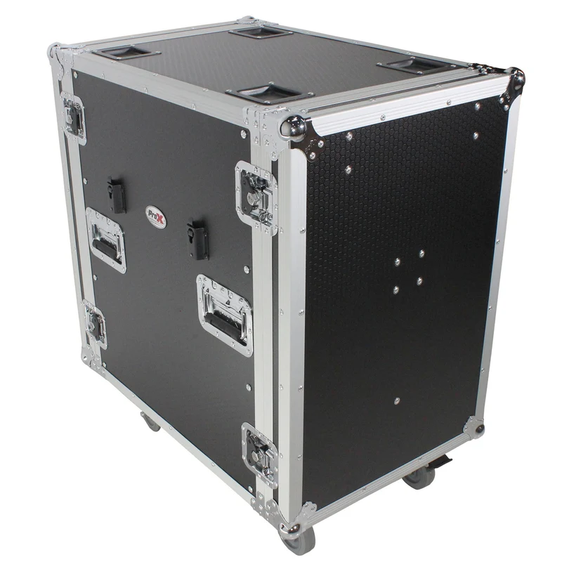 ProX T-16RSS24WDST 16U Rack ATA Flight Case With Side Tables