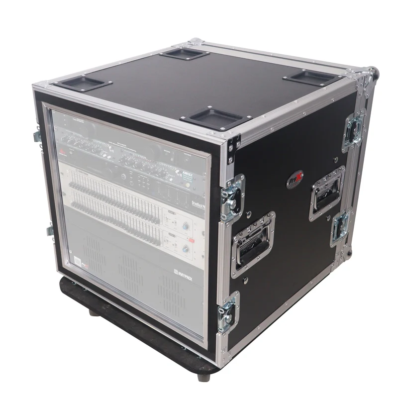 ProX T-10RSP 10U Shockproof Amp Rack Case With Casters