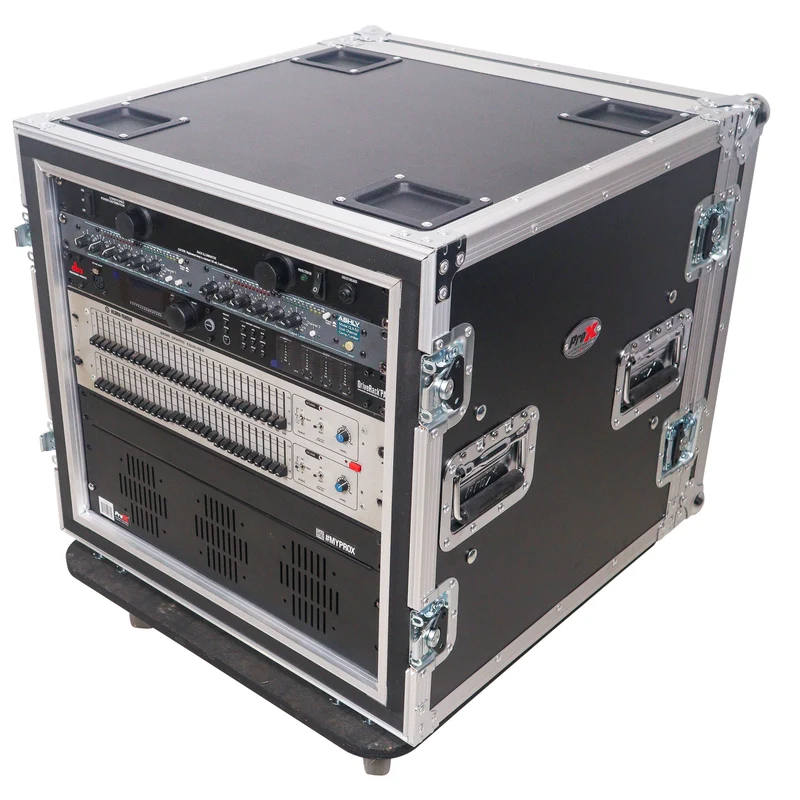 ProX T-10RSP 10U Shockproof Amp Rack Case With Casters