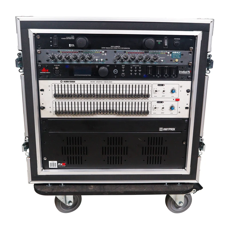ProX T-10RSP 10U Shockproof Amp Rack Case With Casters