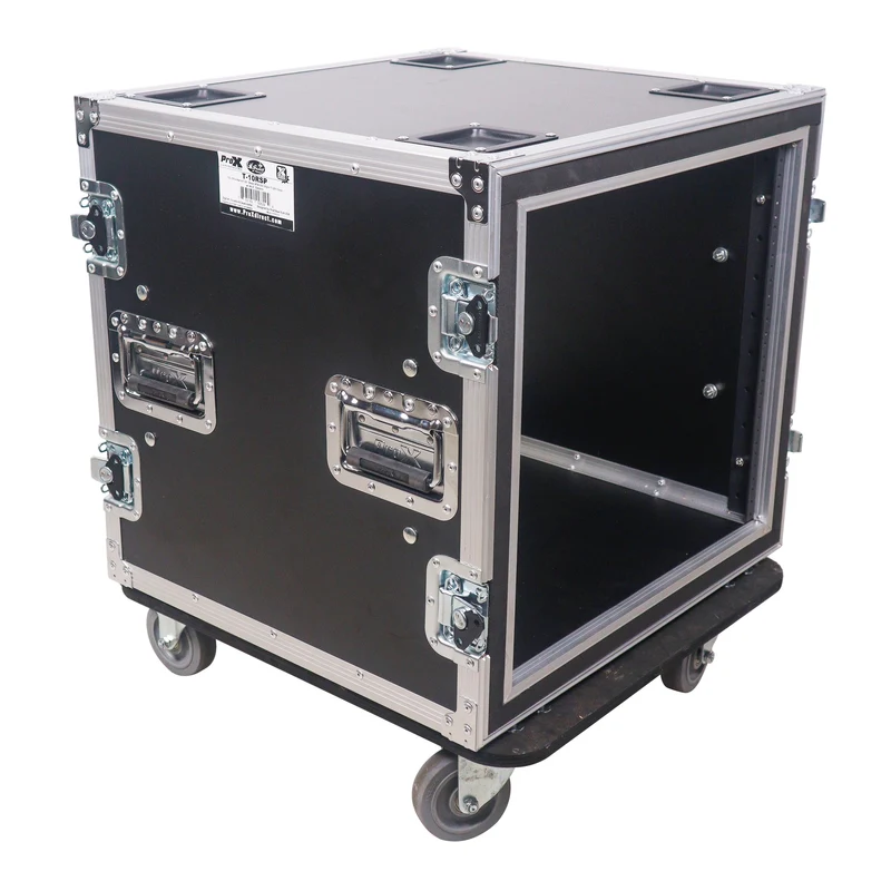ProX T-10RSP 10U Shockproof Amp Rack Case With Casters